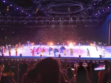 disney on ice, london, o2, frugal mum review