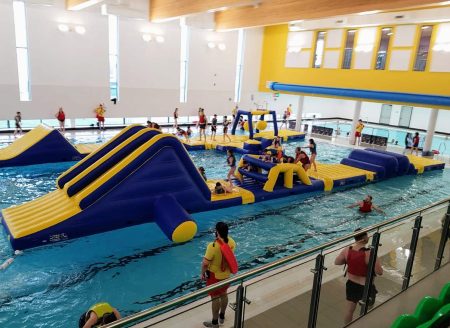 Day Out with the Kids, Dover District Leisure Centre Pool Inflatables, Kent, frugal mum