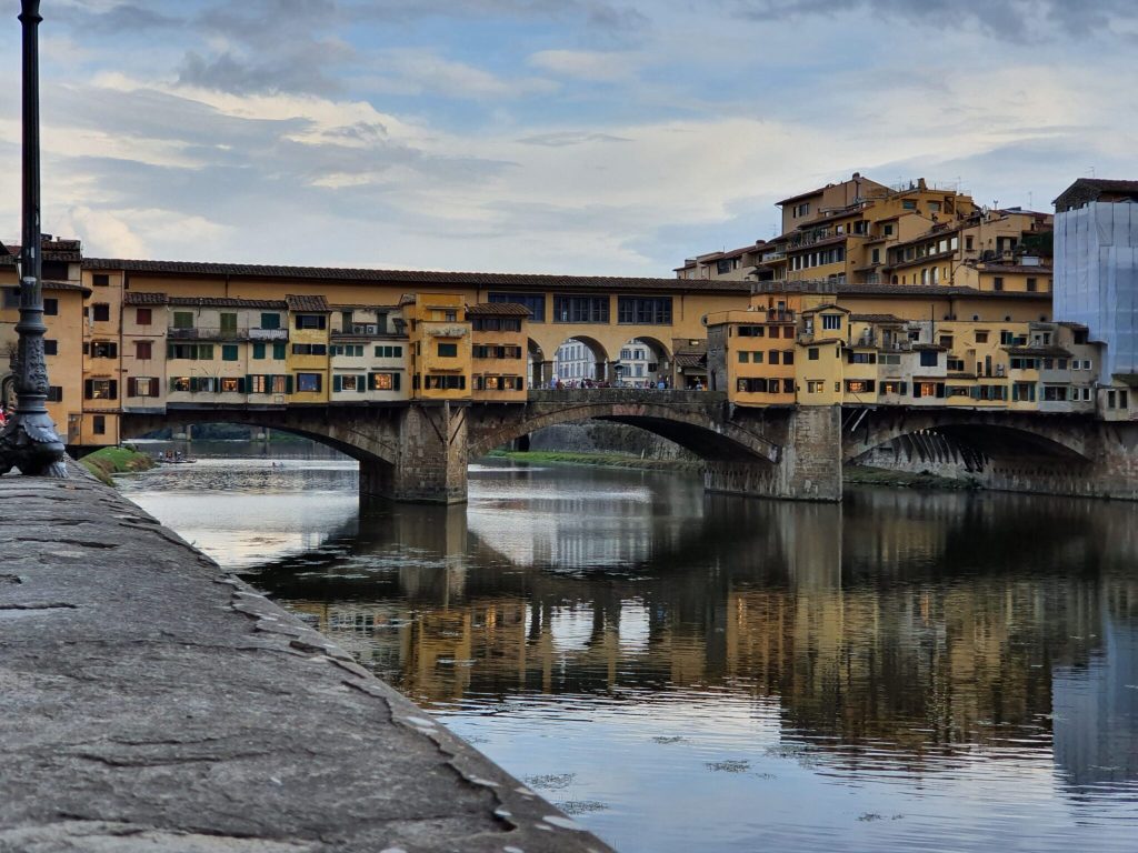 A day in Florence on a budget with kids, frugal mum travel guide Italy, affordable holidays, Europe, ponte vecchio bridge photo