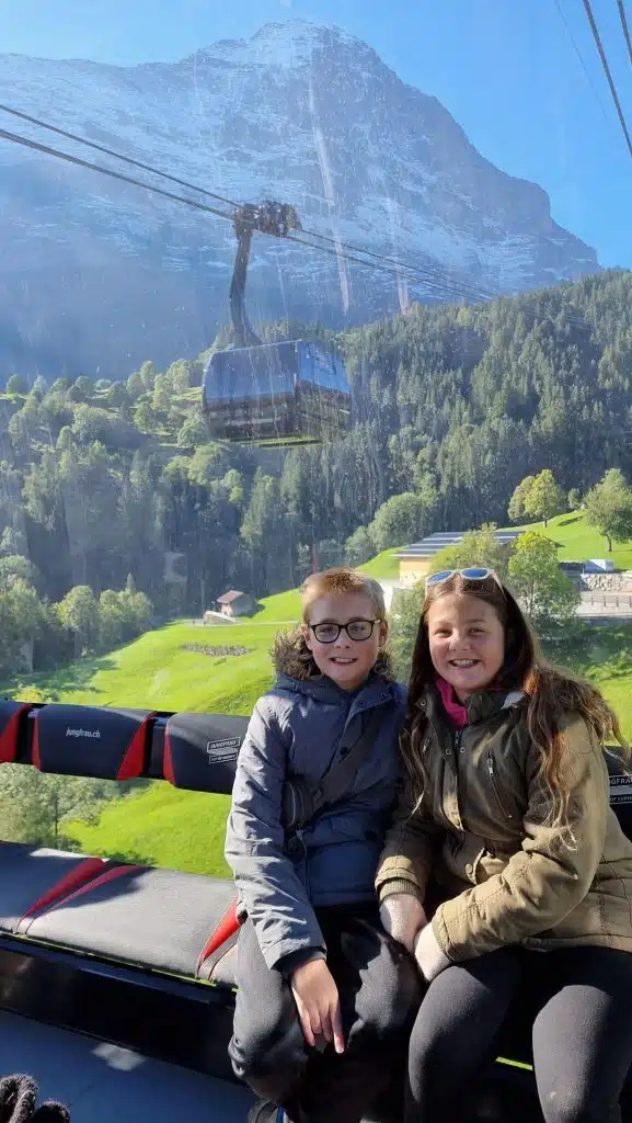 Jungfraujoch, switzerland, glacier, frugal mum family with Kids, is it worth the money, cable car, eigel express gondola photo