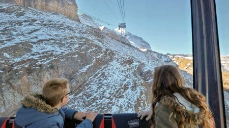 Jungfraujoch, switzerland, glacier, snow, mountain, frugal mum review, view, eurocamp holiday, photo, cable car, eigel express gondola