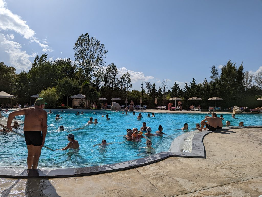 La Chapelle, Argeles sur mer, South of France, swimming pool photo, Eurocamp holiday, frugal mum review