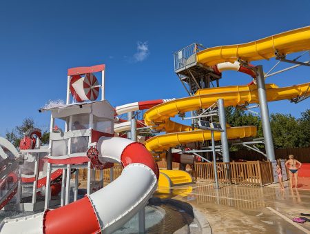 La Chapelle, Argeles sur mer, South of France, waterslides, flumes, Eurocamp holiday, frugal mum review, photo