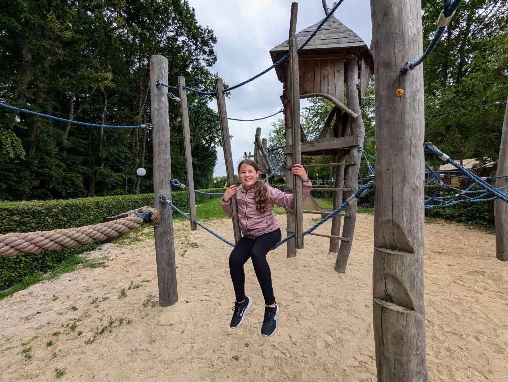 Eurocamp Holiday Review, Birkelt Village Campsite, Larochette, Luxembourg, frugal mum photo playground