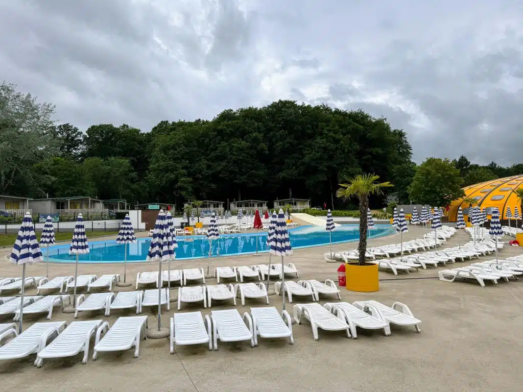 Eurocamp Holiday Review, Birkelt Village Campsite, Larochette, Luxembourg, frugal mum photo outdoor pool