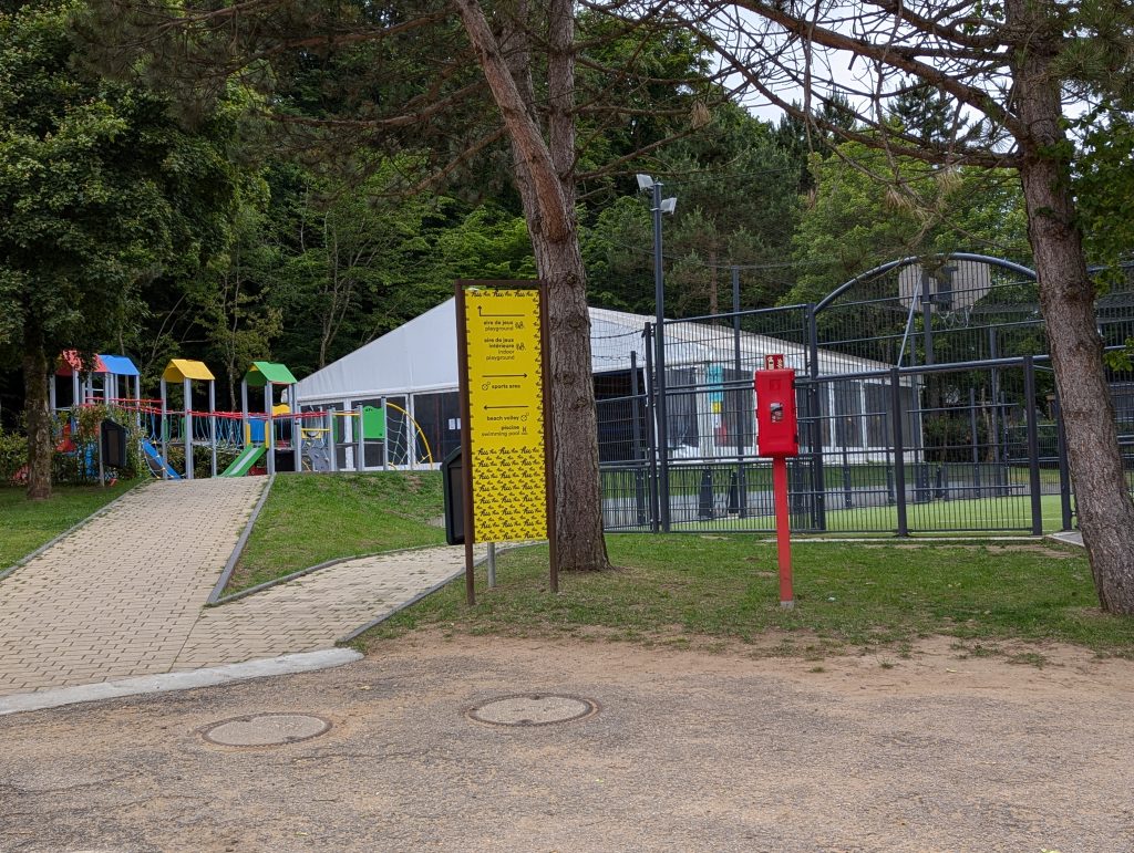 Eurocamp Holiday Review, Birkelt Village Campsite, Larochette, Luxembourg, frugal mum photo play areas