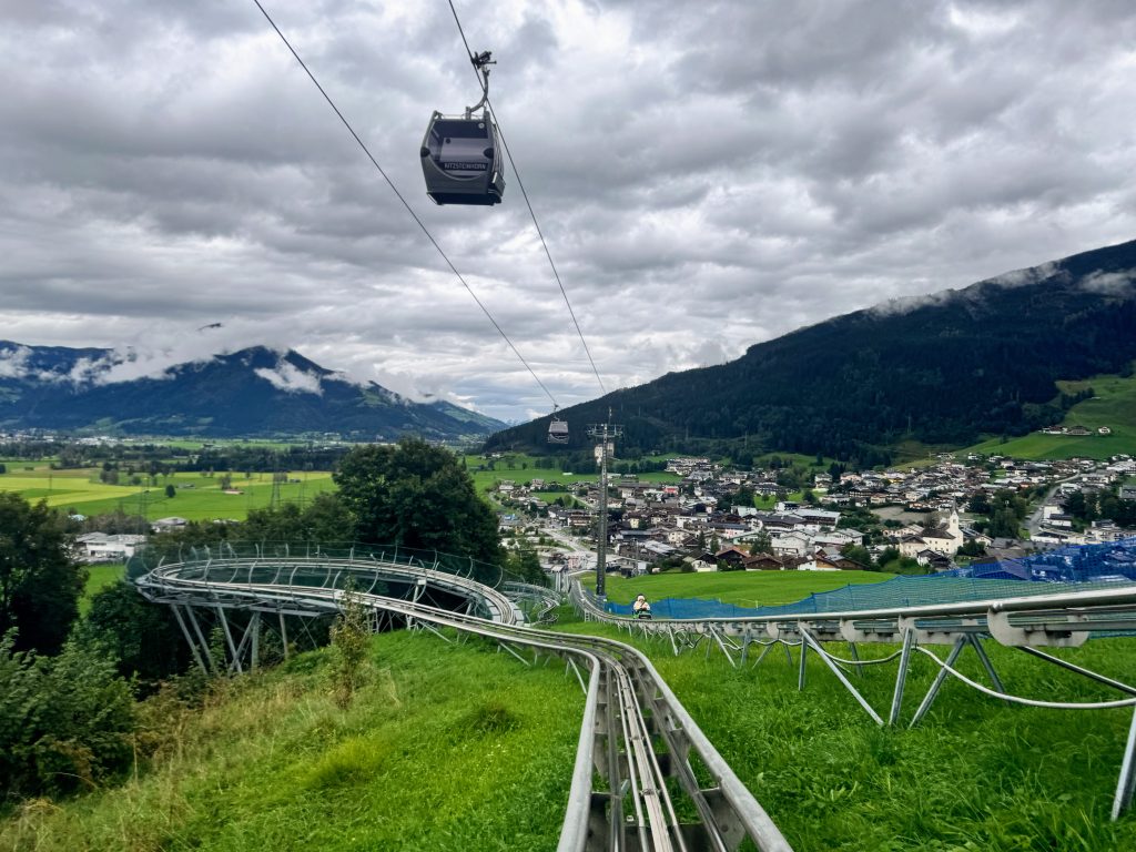 Eurocamp Holiday Review, Sportcamp Woferlgut, Zell am See, Austria, frugal mum photo maisi flitzer alpine coaster