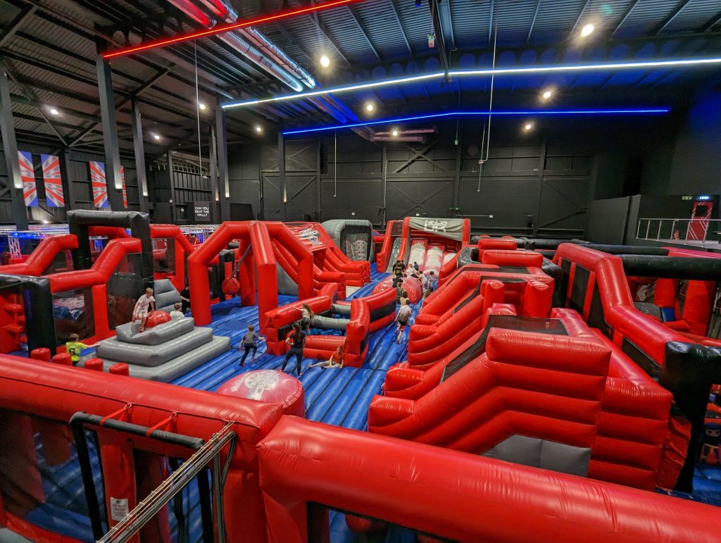 Kent with Kids, The 15 best things to do for October half-term, frugal mum guide, photo of ninja warrior UK, chatham