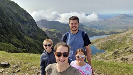snowdon, wales, frugal mum family, children, view, mountain climbing, review, haven, hafan y mor holiday park, photo