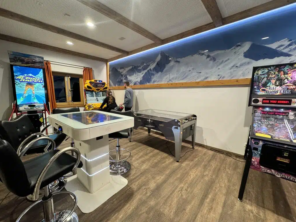Eurocamp Review, Sportcamp Woferlgut, Austria, frugal mum photo games room