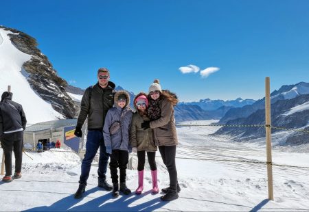 Jungfraujoch, switzerland, glacier, snow, mountain, frugal mum family, view, eurocamp holiday, interlaken, manor farm campsite review, photo