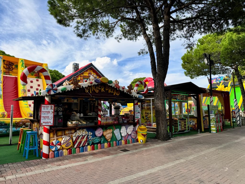 Eurocamp Holiday Review: Union Lido, Venetian Riviera, Italy, frugal mum photo, inflatable play